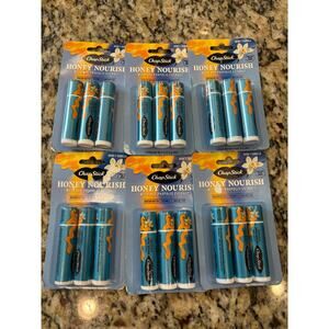 New Set of 6 ChapStick Honey Nourish Bee Propolis Extract Honey Vanilla 3 Pack